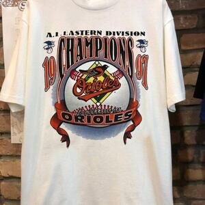 1997 Baltimore Orioles Baseball Champions 89 Shirt Collection Tee